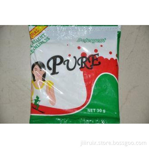 PURE hand washing powder laundry detergents brands 30g for